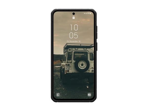 UAG Scout Series - Baksidedeksel for mobiltelefon - termoplast-polyuretan (TPU) - svart - for Samsung Galaxy S24 FE