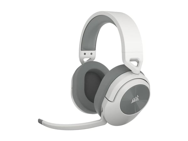 CORSAIR Gaming HS55 WIRELESS - Hodesett - full størrelse - 2,4 GHz - trådløs - hvit