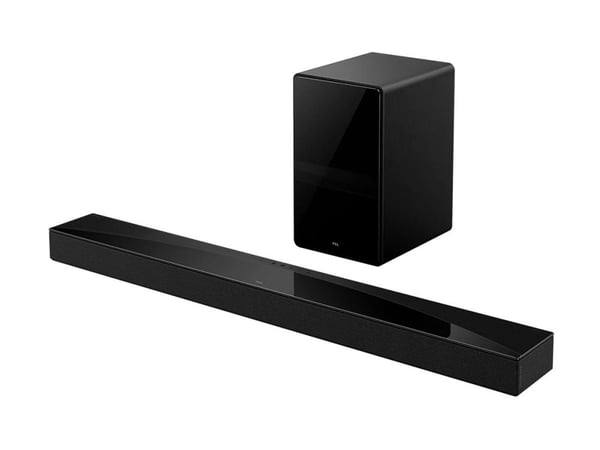 TCL Q75 Series Q75HE - Soundbar - för tv - 5.1.2-kanal - trådlös - Wi-Fi, Bluetooth 5.1 - mörk titan