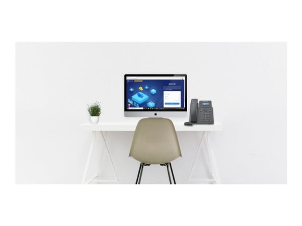 Grandstream GRP Series GRP2601 - VoIP-telefon - 5-veis anropskapasitet - SIP, RTCP, RTP, RTCP-XR, SRTP - 2 linjer