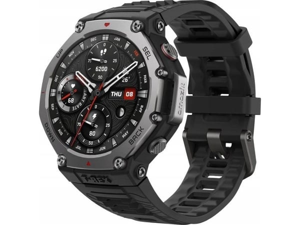 Amazfit T-Rex 3, 3,81 cm (1.5"), AMOLED, Kosketusnäyttö, Wi-Fi, GPS (satelliitti), 68,3 g