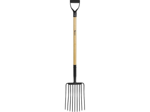 Gafler - husholdningsgavler, 9-tann, treskaft, 135 cm (6)