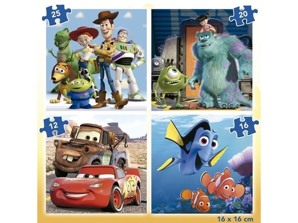 Educa 12-16-20-25 Disney Pixar