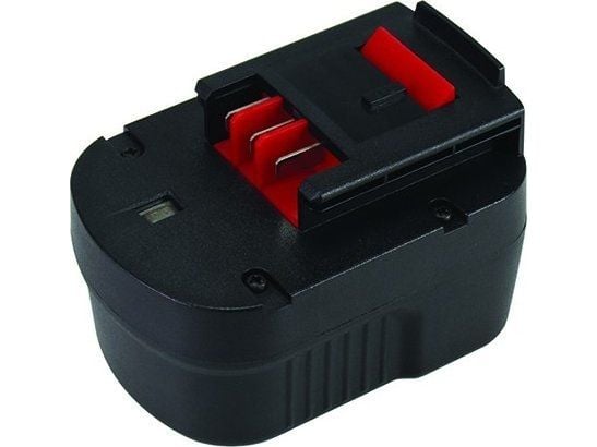 Ekstra digitalt batteri for verktøy BLACK&DECKER A1712, 12V, 2,0Ah, Ni-MH