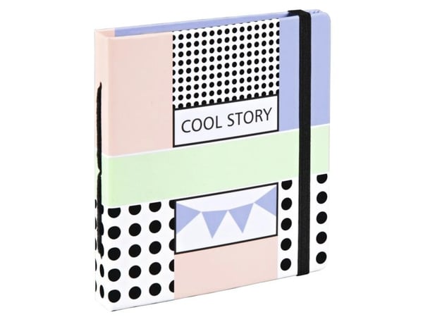 Hama Cool Story, Flerfarget, Papir, 28 ark, 8.9 x 10.8 cm, Brun, 28 ark