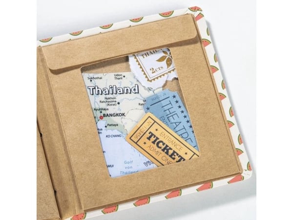 Hama Cool Story, Flerfarget, Papir, 28 ark, 8.9 x 10.8 cm, Brun, 28 ark