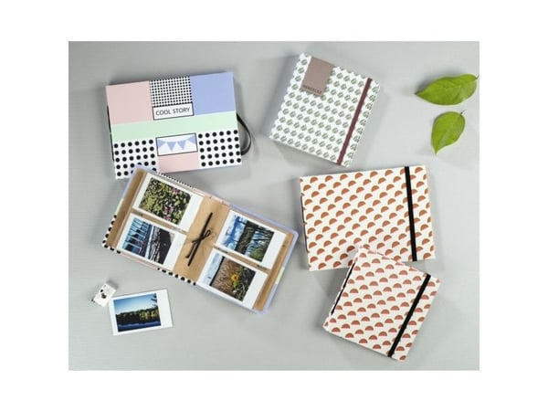 Hama Cool Story, Flerfarget, Papir, 28 ark, 8.9 x 10.8 cm, Brun, 28 ark