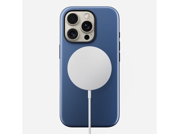 Nomad NM01376385, Etui, Apple, iPhone 16 Pro, 16 cm (6.3"), Blå