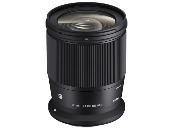 Objektyvas Sigma 16mm F1.4 DC DN | Šiuolaikinis | Canon RF