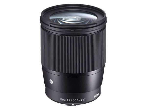 Objektyvas Sigma 16mm F1.4 DC DN | Šiuolaikinis | Canon RF
