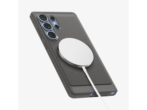 Spigen Rugged Armor, Omslag, Samsung, Galaxy S25 Ultra, 17,5 cm (6.9"), Grå