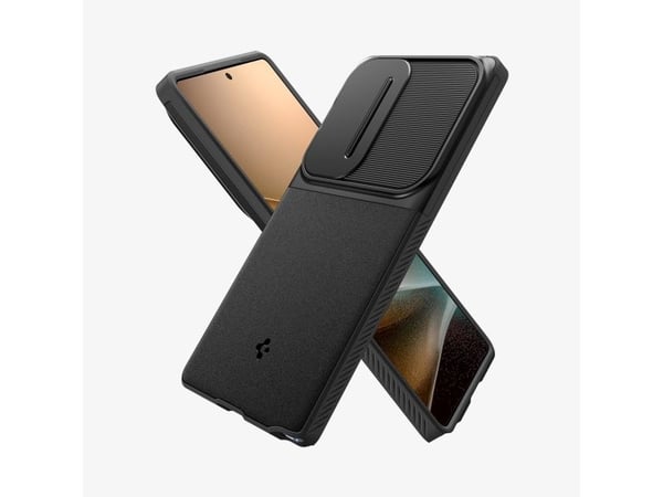 Spigen Optik Armor, Omslag, Samsung, Galaxy S25 Ultra, 17,5 cm (6.9"), Svart