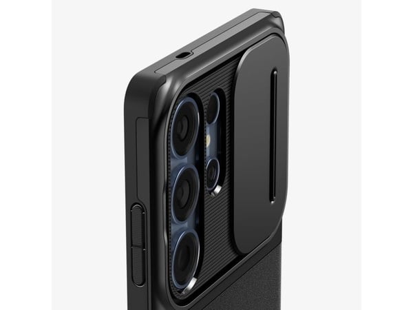 Spigen Optik Armor, Omslag, Samsung, Galaxy S25 Ultra, 17,5 cm (6.9"), Svart