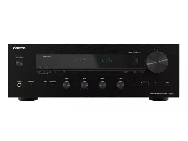 ONKYO TX-8470, 110 W, 2.0 kanaler, Stereo, 0,08%, 8 O, 20 - 20000 Hz