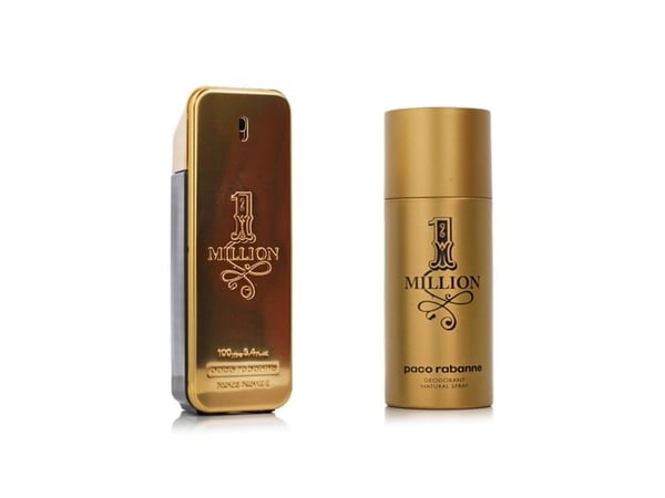 Paco Rabanne 1 Million Eau De Toilette 100ml And Deospray 150ml Set