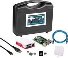 RASPBERRY Pi 4B 8GB komplett sett 8GB/etui/32GB SD-kort/tilbehør