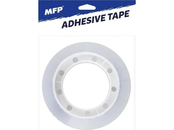 MFP papirtape klebende 12 mm x 30 m transparent i pose 38 m 5750122