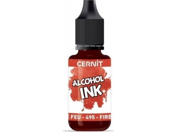 Carioca Cernit alcohol ink 20ml fire red