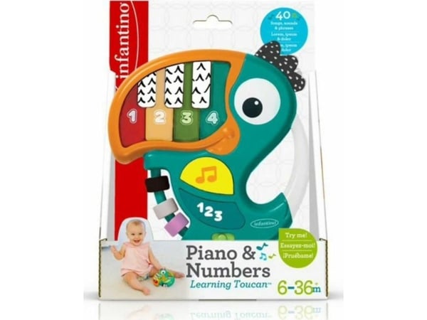 INFANTINO Mokomasis pianinas "Tukanas"