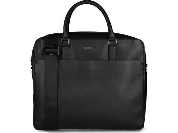 Guess Scala tekstil mappe/briefcase, svart, 36 x 29 x 9 cm