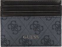 Guess Vezzola läderkortfodral svart för män
