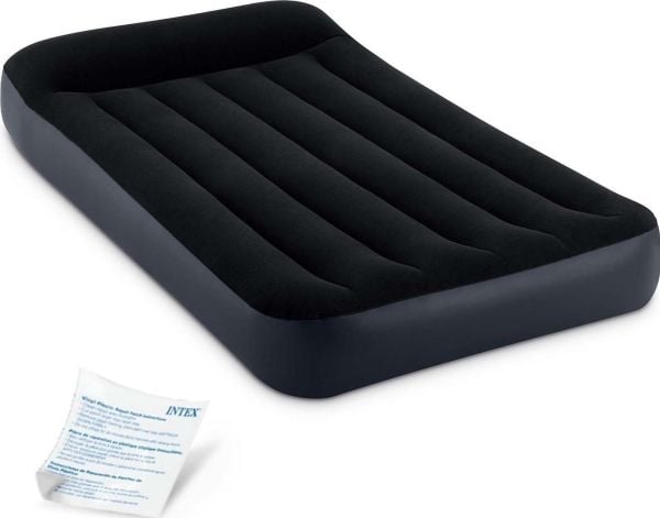 Intex Klassisk Luftmadras med Hovedpude 99x191x25 cm