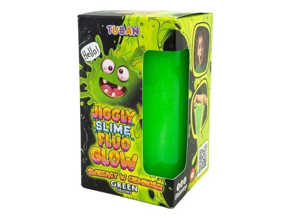 TUBAN Jiggly Slime Fluo Glow grønn