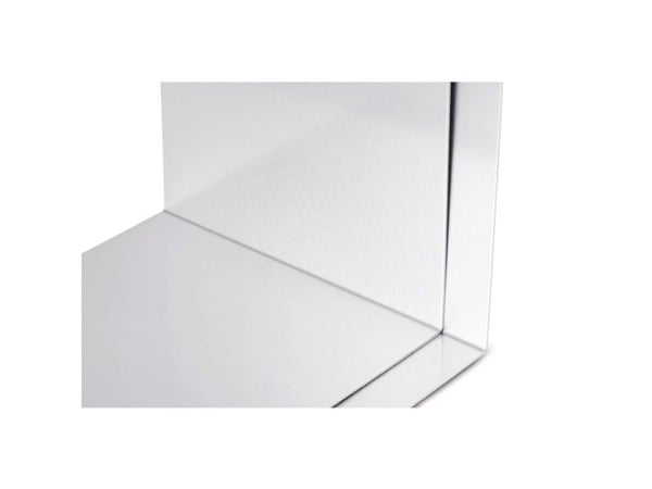 MAUL 3527508, Sølv, Aluminium, 1,2 mm, Blank, 100 x 100 x 130 mm, 2 stykker