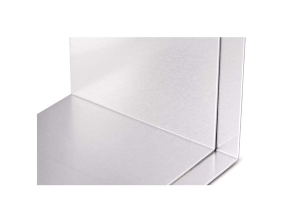 MAUL 3527308, Sølv, Aluminium, 1 mm, Blank, 80 x 100 x 100 mm, 2 stykker