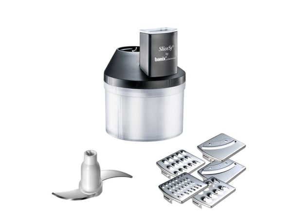 Bamix SliceSy, Elektrisk rivjern, Svart, Gjennomsiktig, AC, 220 - 240 V, 50 - 60 Hz, Sveitz