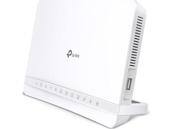 TP-Link Wi-Fi 6 Internet Box 4, Wi-Fi 6 (802.11ax), Kaksitaajuus (2,4 GHz/5 GHz), Ethernet LAN, ADSL, Valkoinen, Pöytäreititin