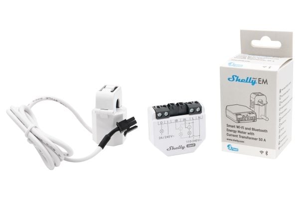 Shelly EM Gen3 + 50A CT