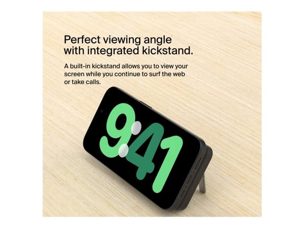 Belkin BoostCharge Pro, Quick Charge 2.0, Langaton lataus, 15 W, Musta