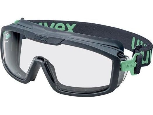 uvex ultrasonic planet 9302290 Suojalasit UV-suojalla Harmaa, Vihreä EN 166:2001, EN 170:2002