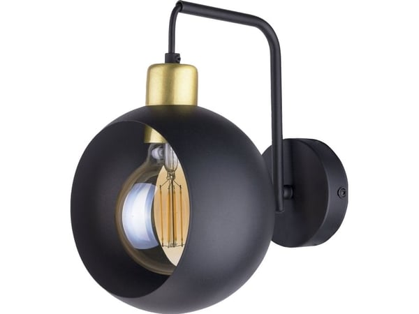 Vegglampe Orno JALA 1P E27 maks. 15W svart