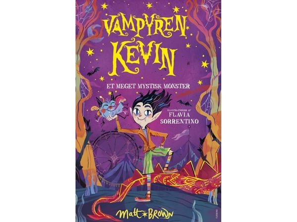 Vampyren Kevin – ett mycket mystiskt monster | Matt Brown | Språk: Danska