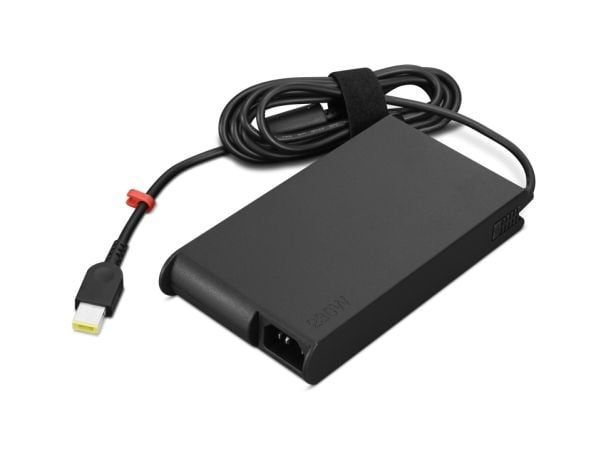 Lenovo ThinkCentre - Strømadapter - AC 100-240 V - 230 Wh - svart