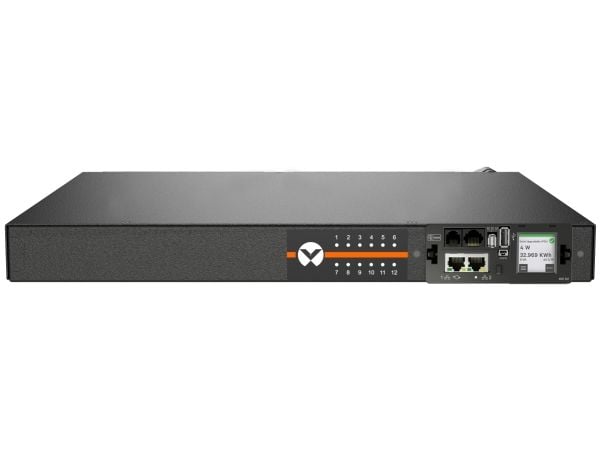 Geist Switched Outlet Level Monitoring MUU5M1R5-12CF17-2C20A9H00-S - Strømfordelerenhet (kan monteres i rack) - AC 120/208/230 V - 3.6 kW - Etherne...