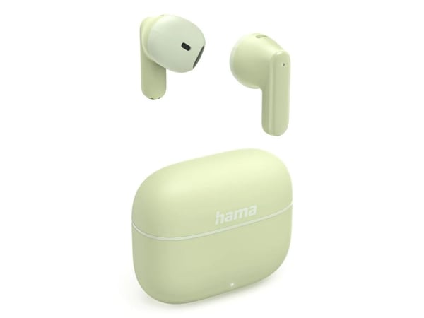 Hama Freedom Light II, True Wireless Stereo (TWS), Samtaler/musikk, Hodesett, Grønn