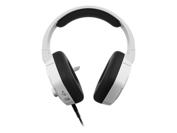 Krom Kopa Pro, Koblet med ledninger (ikke trådløs), 20 - 20000 Hz, Spilling, 283 g, Hodesett, Hvit