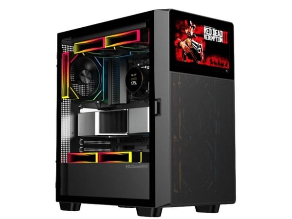 NOX Hummer NXHUMMERBIOS, Tower, PC, Sort, ATX, ITX, Micro-ITX, Akrylonitril-butadien-styren (ABS), Metall, 18,5 cm