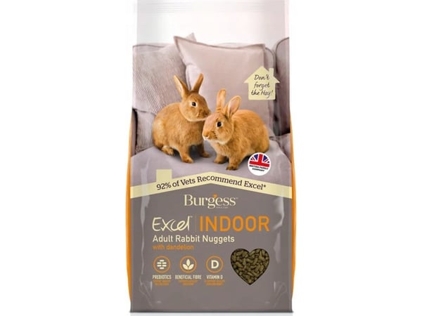 Burgess Excel Adult Indoor Rabbit 10kg