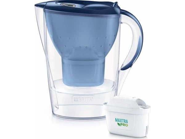 Vannfilterkanne BRITA Marella Cool Blue 2,4 l + 1 vannfilter