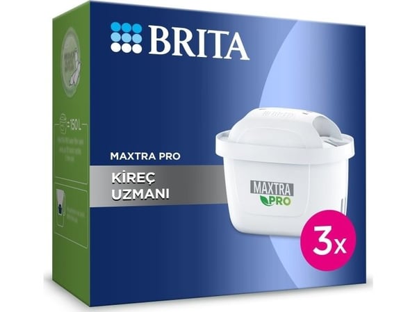 Brita Maxtra Pro Kalkavkalkingsfilter, 3 stk