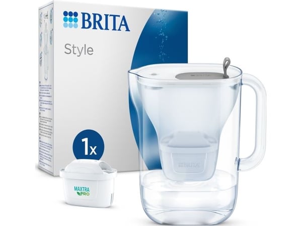 Brita 1051449, Vesikannun suodatin, 2,4 L, Läpinäkyvä, Valkoinen