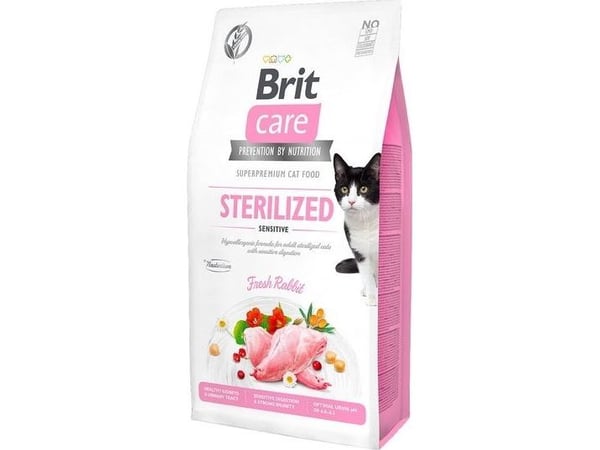 Brit Care Cat GF Sterilized Sensitive 7kg