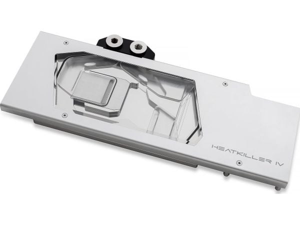 Watercool Heatkiller IV for Radeon RX 5700 XT, RGB – akryl + nikkel, sølv