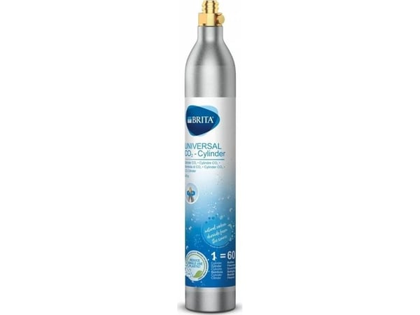 Brita 1051068, Karbonatorlader, Sølv, 425 ml, 60 l