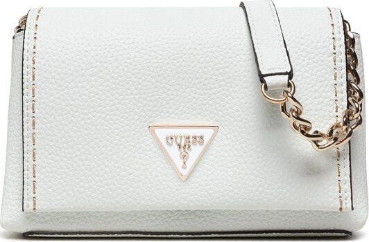 Guess Downtown Chic Mini veske i syntetisk lær og tekstil hvit XG838578