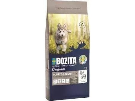BOZITA Original Puppy & Junior XL tørrfôr til hund 12 kg lam